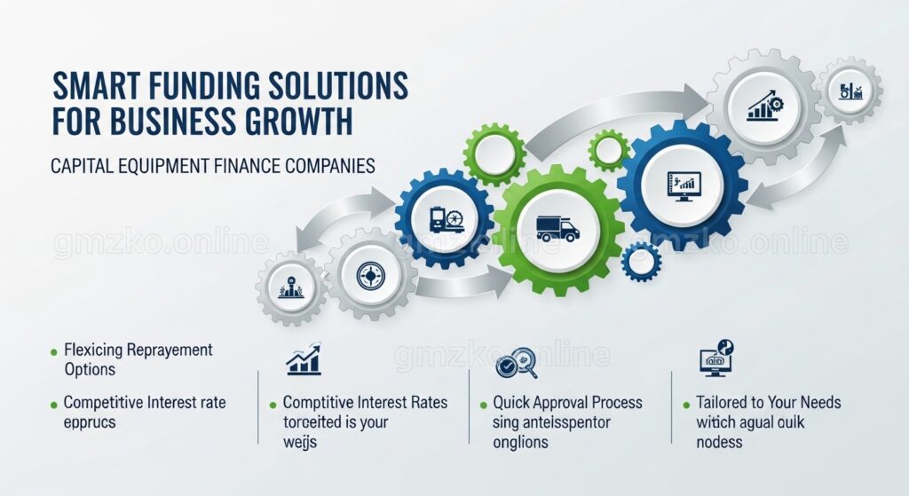 Capital equipment financing solutions for industrial machinery and construction equipment